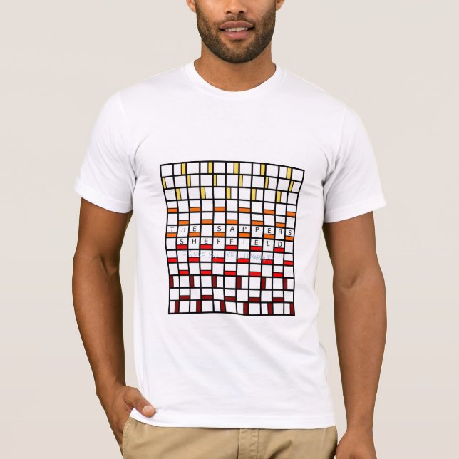 T-shirt de colline de parc (Devant)