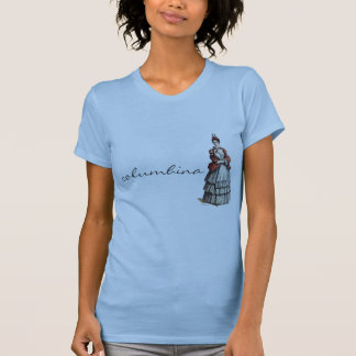 T-shirt de Columbina de dell'Arte de Commedia