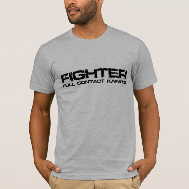 T-shirt de combattant de karaté (Devant)