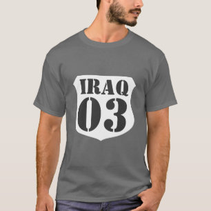 T-shirt de combattant d'Irak - personnalisable par