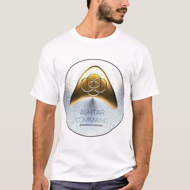 T-shirt de commande de 4biddenknowledge Ashtar (Devant)