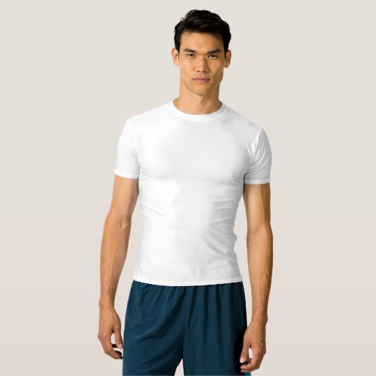 T-shirt performance compression pour homme, Blanc