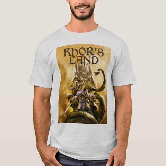 T-shirt de conception de base de Khor's Land (Devant)