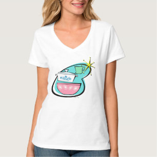T-shirt de conception de cuisine atomique