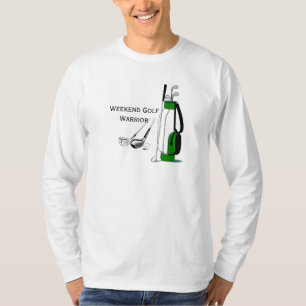 T-shirt de conception de guerrier de golf de