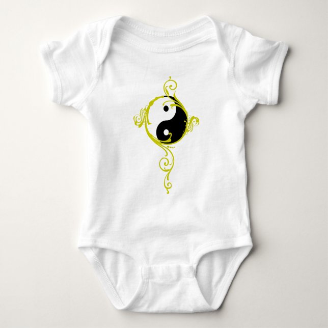 T-shirt de conception de Yin Yang (Devant)