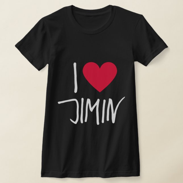 T-Shirt de concert Jimin que j'aime (Poser)