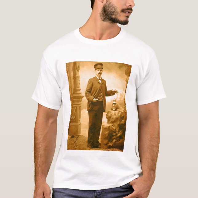 T-shirt de conducteur de train (Devant)