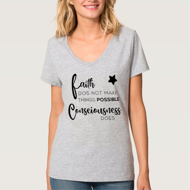 T-shirt de conscience (Devant)