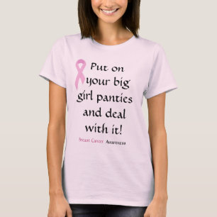 T-shirt de conscience de cancer du sein