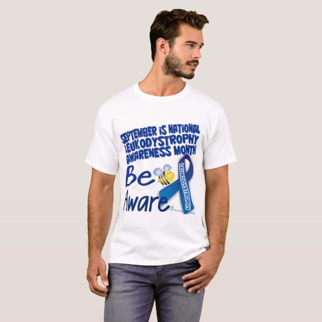 T-shirt de conscience de Leukodystrophy (Devant entier)