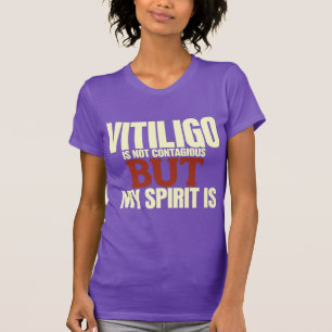 T-shirt de conscience de vitiligo