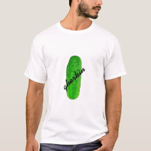 T-shirt de conserves au vinaigre de "cornichon"