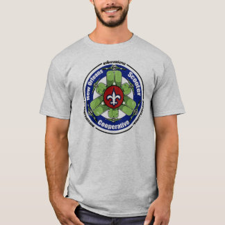 T-shirt de coopérative de scooter de la