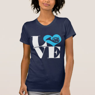 T-shirt de cor de harmonie d'amour