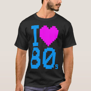 T-shirt De Corey rétro I chemise de l'amour 80s du tigre