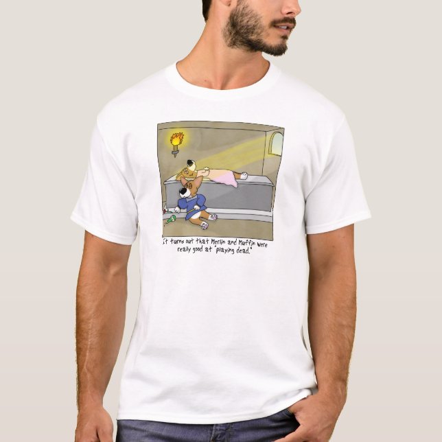 T-shirt de corgi de Romeo et de Juliet (Devant)