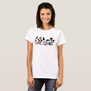 T-shirt de corneille de dames