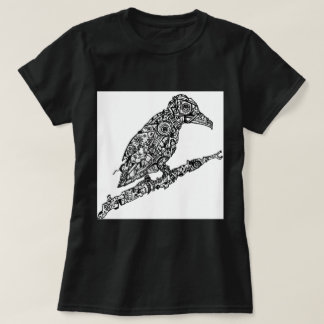 T-shirt de corneille de Steampunk
