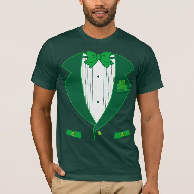 T-Shirt De Costume Leprechaun (Devant)