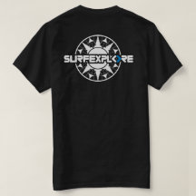 T-shirt de coton de surfEXPLORE