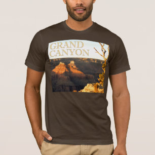 T-shirt de coucher du soleil de canyon grand