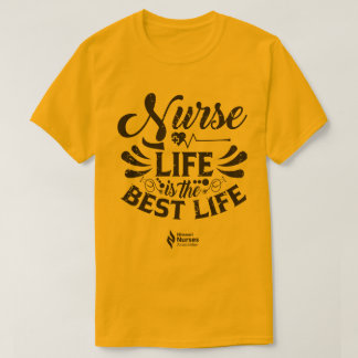 T-shirt de couleur claire Nurse Life