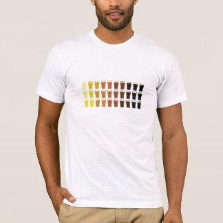 T-shirt de couleur de bière