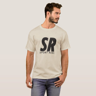T-SHIRT DE COULEUR DE SABLE DE SPORTREEL AVEC LE