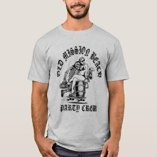 T-shirt de couleur d'équipage de partie de mb de D