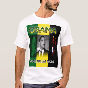 T-shirt de couleur d'Obama Jamaïque - customisé