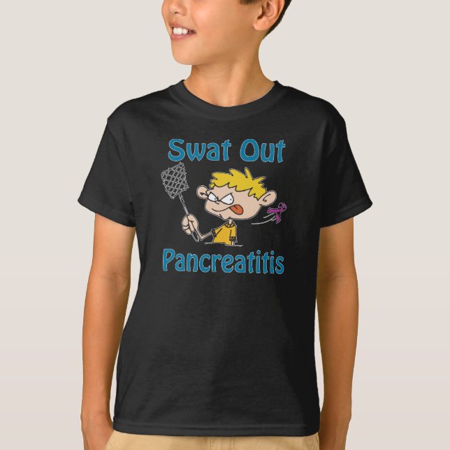T-shirt De coup chemise de pancréatite (Devant)