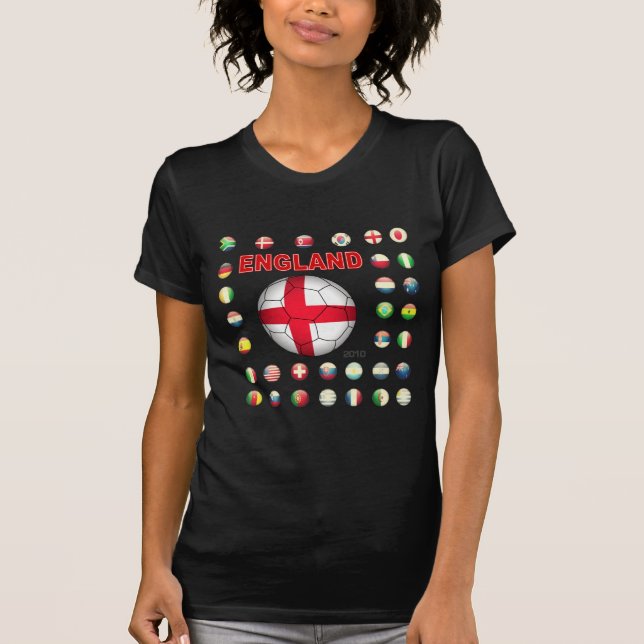 T-shirt de coupe du monde de l'Angleterre (Devant)