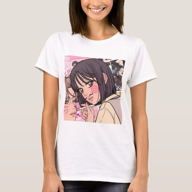 T-shirt de couple : Opération : Véritable Amour -  (Devant)