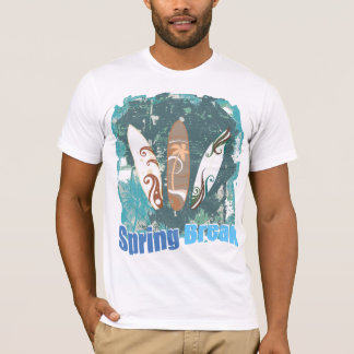 T-shirt de coupure de ressort de surfers