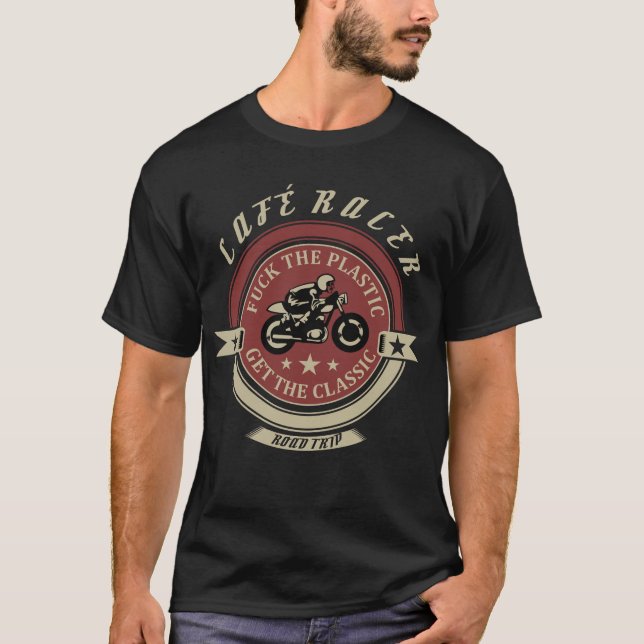T-shirt de coureur de café - T-shirt classique de (Devant)