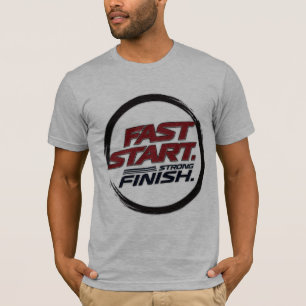 T-shirt de course athlétique pour hommes Fast Star