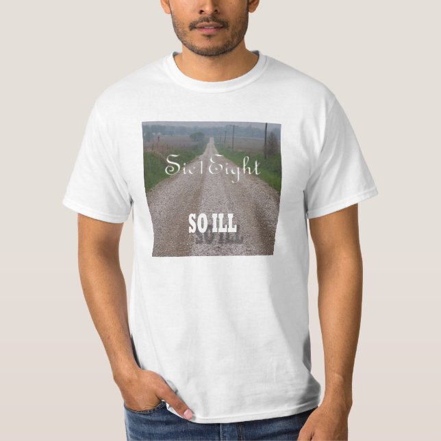 T-shirt de couverture d'album de Sic1Eight (Devant)