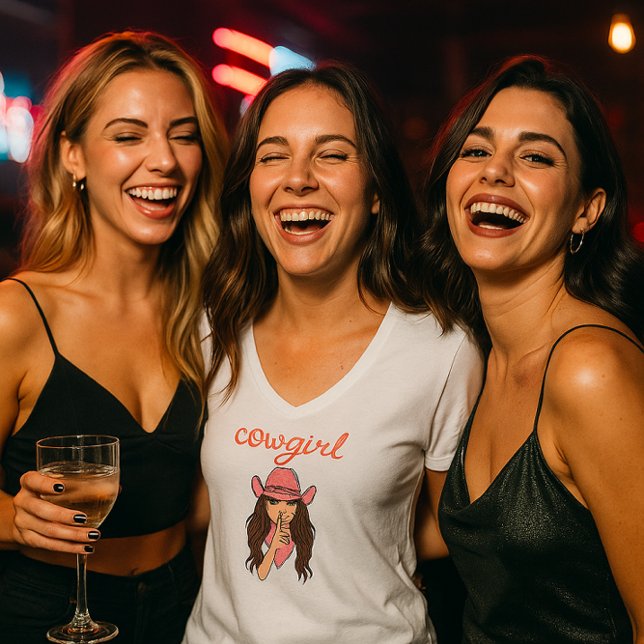 t-shirt de cowgirl pour enterrement de vie de jeun (Créateur téléchargé)