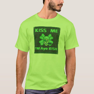 T-shirt de crâne de pirate du jour de St Patrick