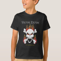 T-shirt de crâne et d'os croisés de Kulture de