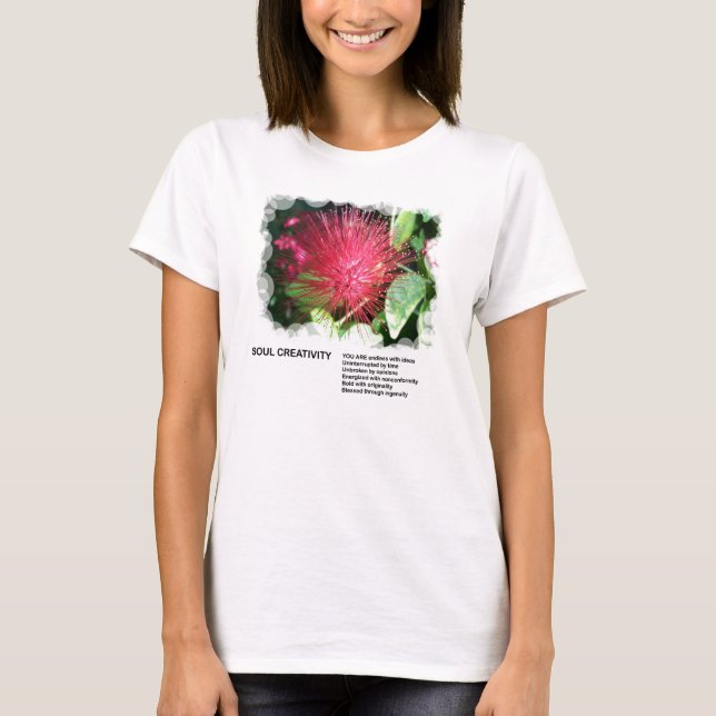 T-shirt de créativité d'âme (Devant)