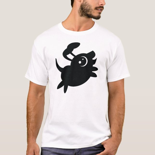 T-shirt de crêpe (Devant)