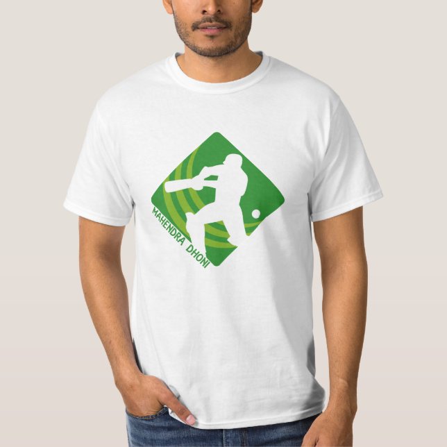 T-shirt de cricket de Mahendra Dhoni (Devant)