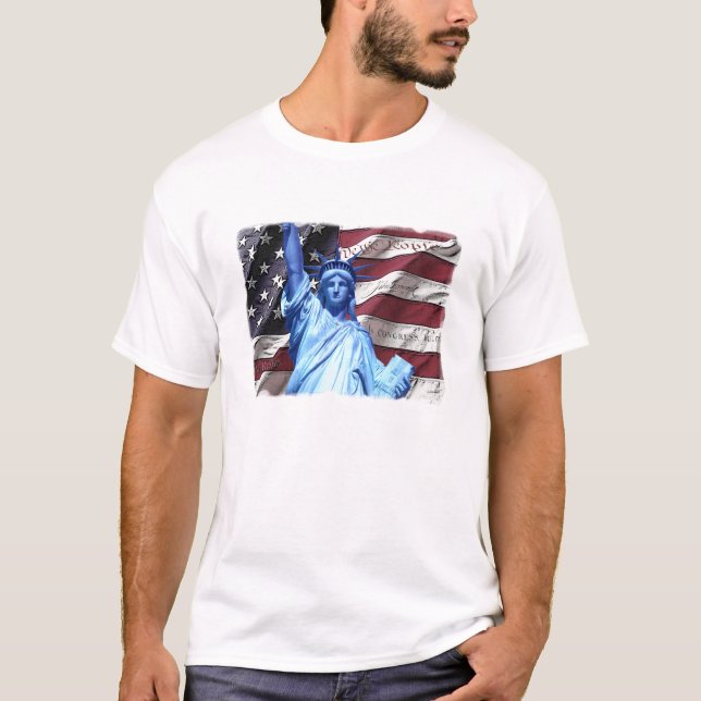 T-shirt de cru 4 juillet (Devant)