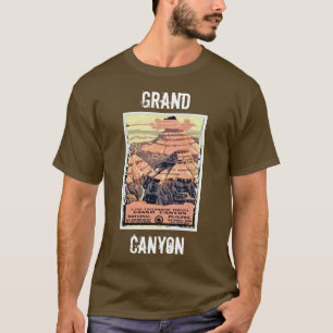 T-shirt de cru de canyon grand