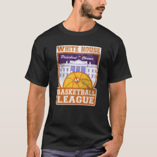 T-shirt de cru de ligue de basket-ball de la
