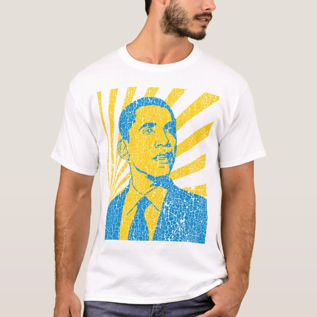 T-shirt de cru d'Obama (Devant)