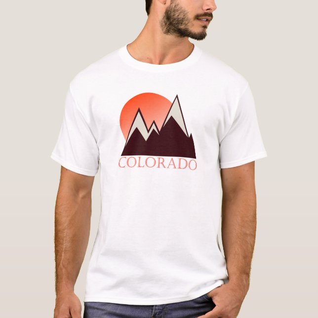 T-shirt de cru du Colorado (Devant)