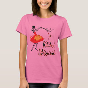 T-shirt de Cuisine rétro Magicien de cuisine
